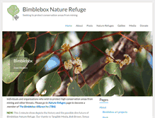 Tablet Screenshot of bimblebox.org